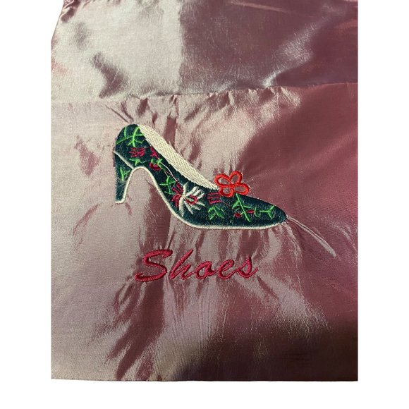 Drawstring shoe bag Jewelry bag 4 1/2" x 10" - Picture 7 of 10